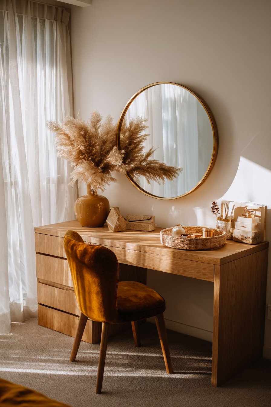 Integrated Autumn Vanity Corner