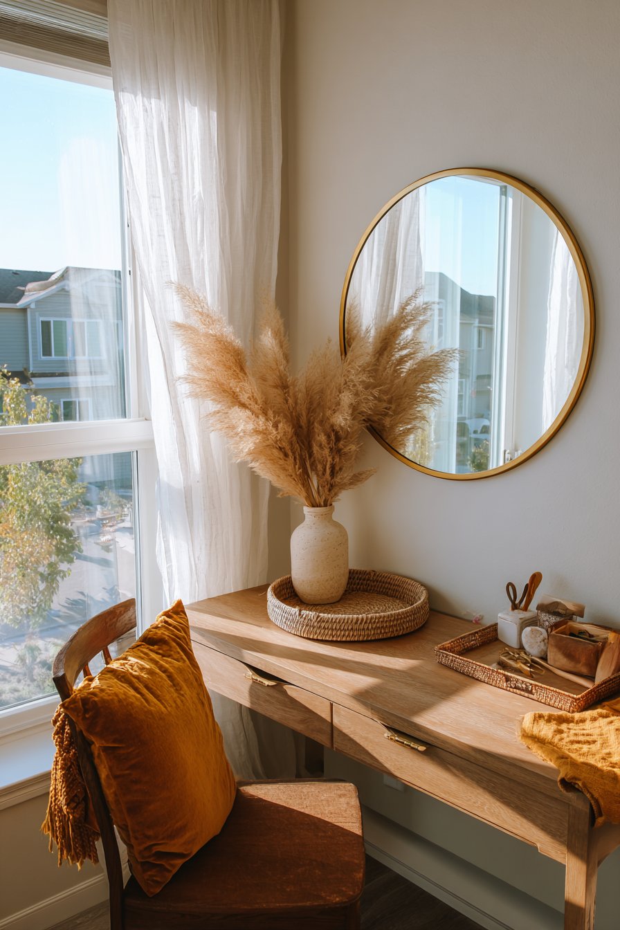 Integrated Autumn Vanity Corner