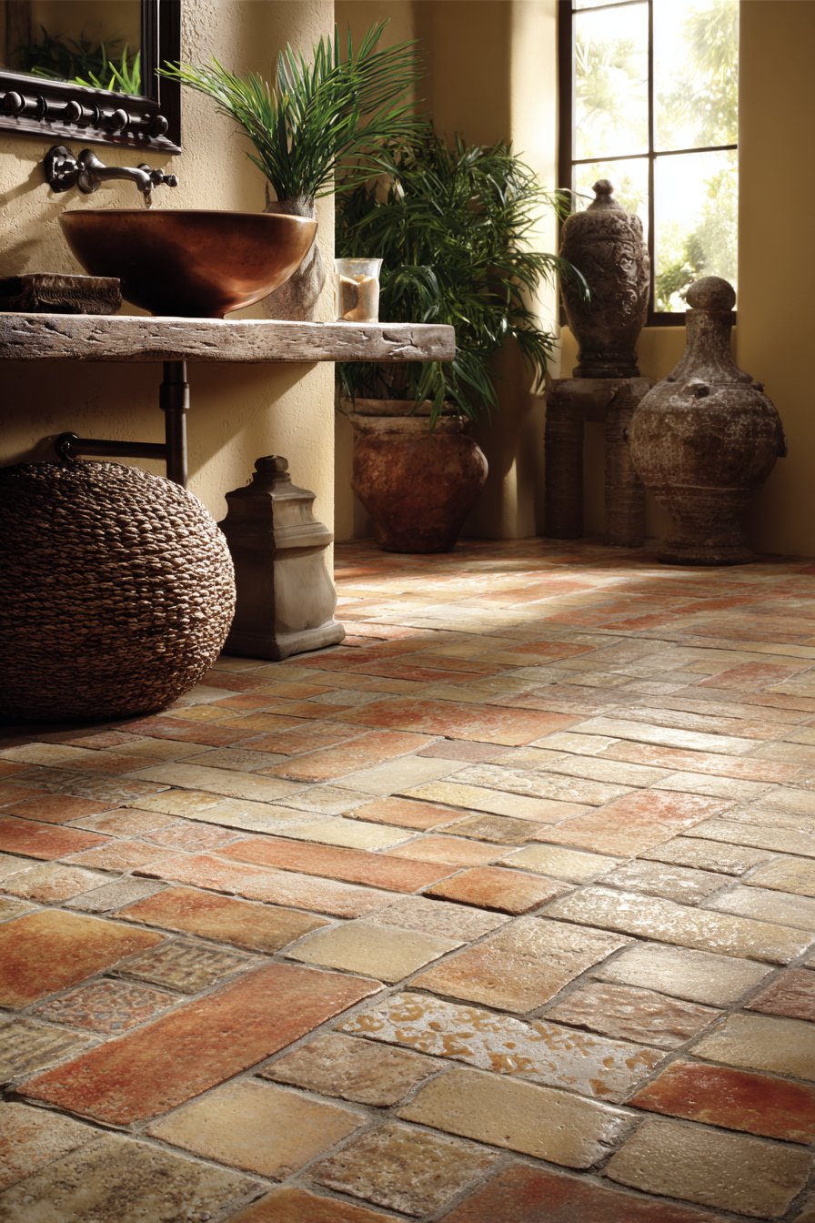 Warm Southwestern Terracotta Character