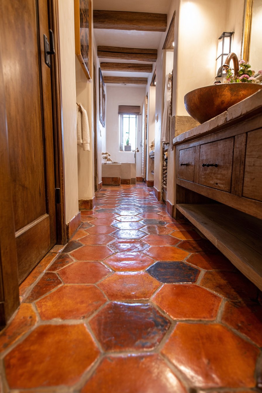 Warm Southwestern Terracotta Character