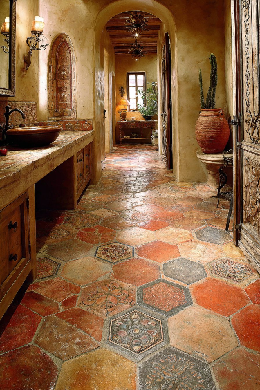 Warm Southwestern Terracotta Character