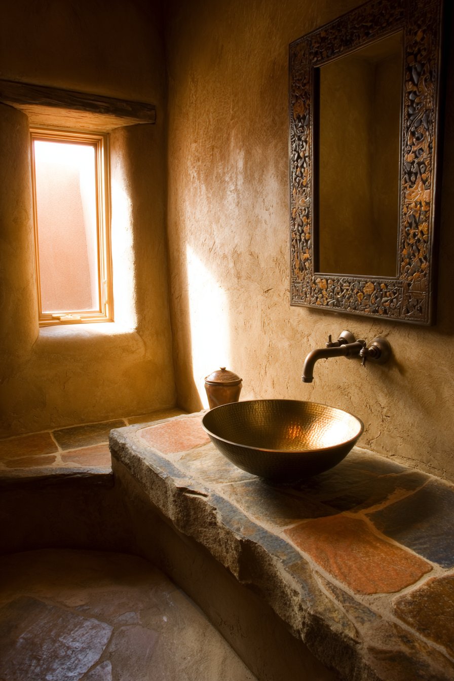 Warm Southwestern Terracotta Character