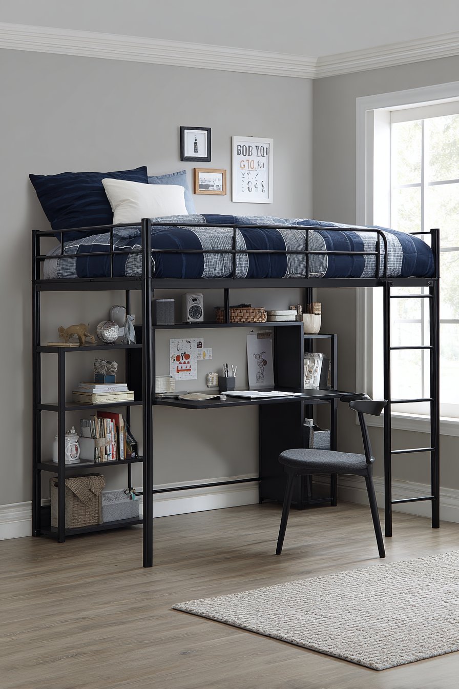 Teen's Multi-Functional Bedroom Space