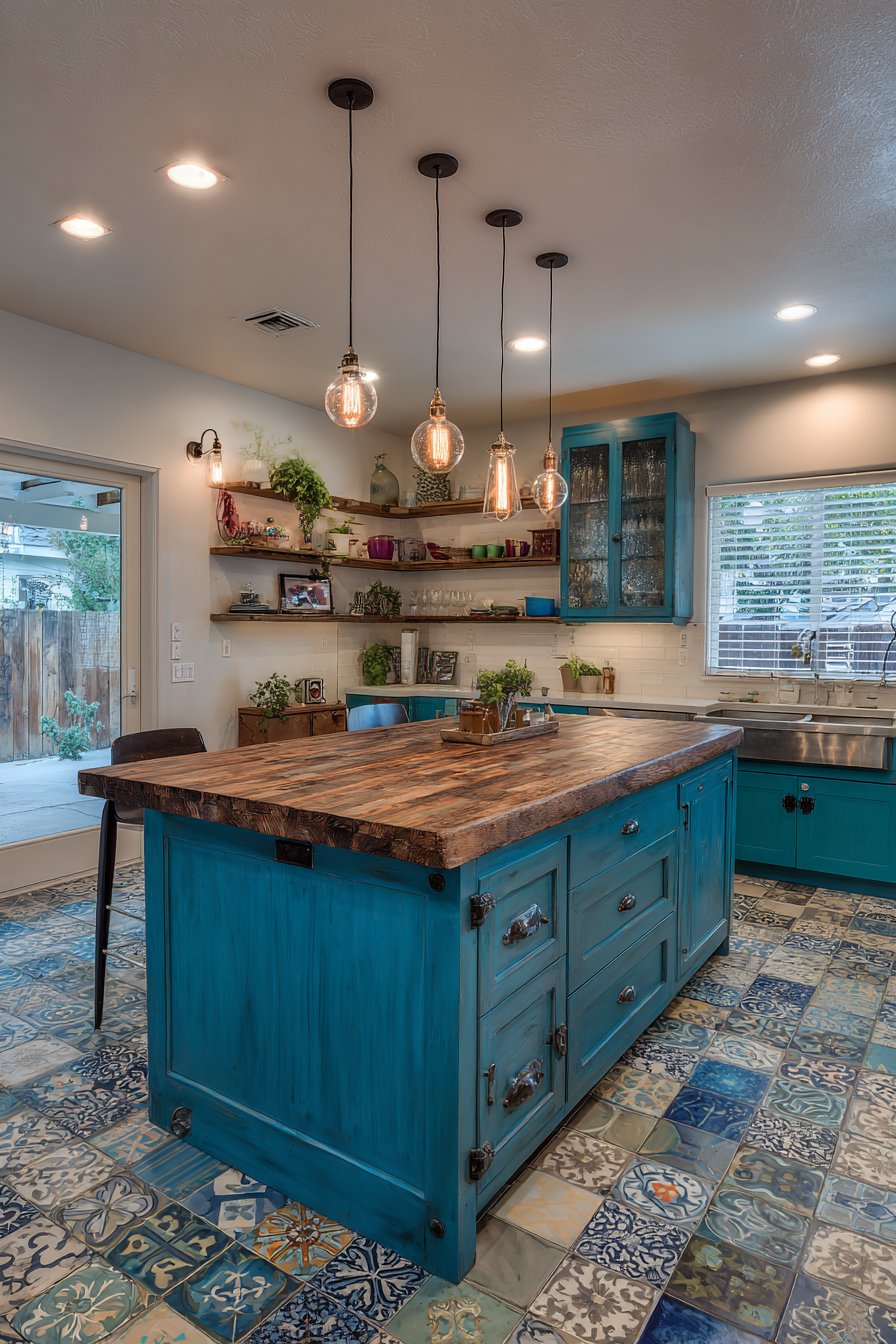 Eclectic Turquoise Personality-Filled Expression