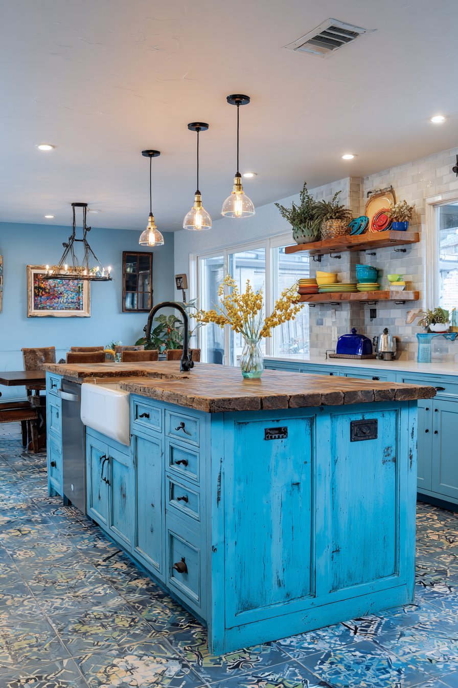 Eclectic Turquoise Personality-Filled Expression