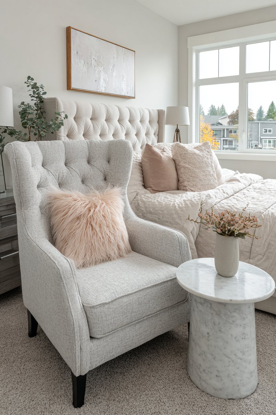 Luxurious Master Suite with Defined Zones