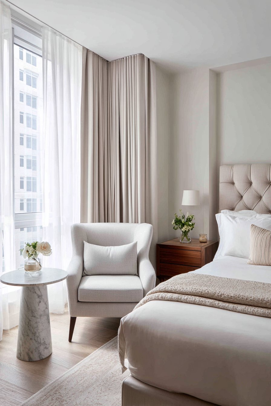 Luxurious Master Suite with Defined Zones