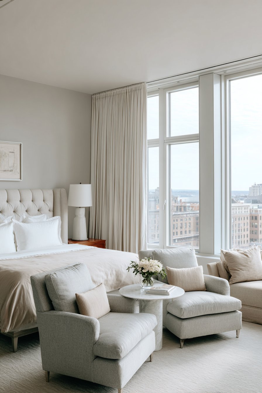 Luxurious Master Suite with Defined Zones