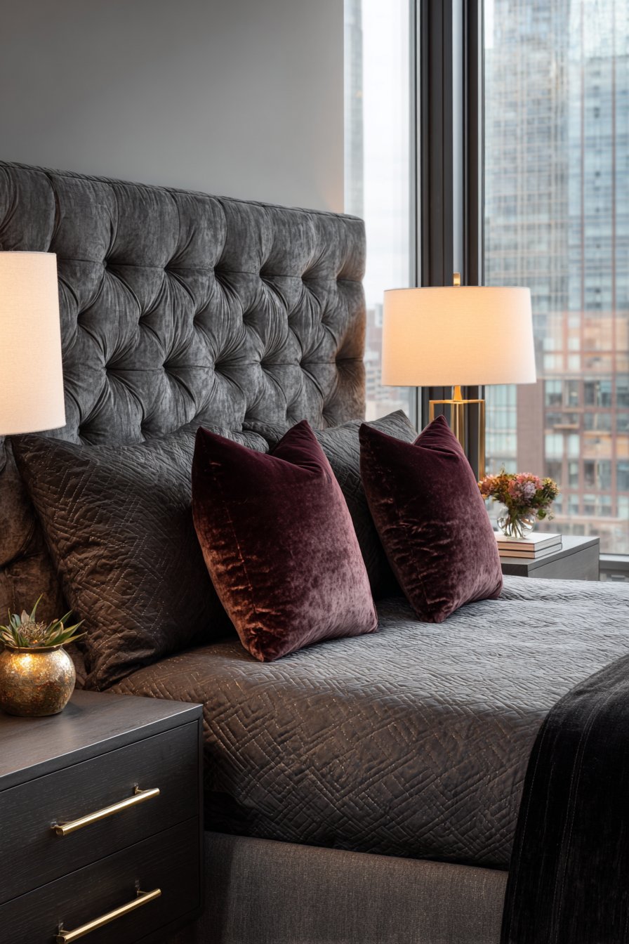 Luxurious Textile Layers and Material Richness