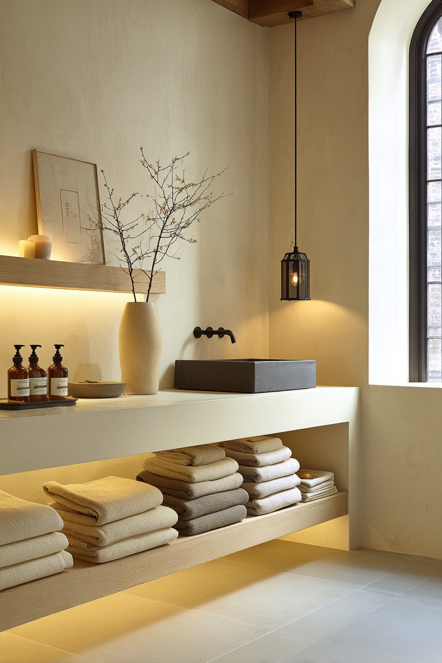 Layered Lighting Design for Twilight Ambiance