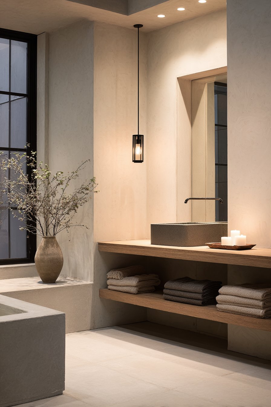 Layered Lighting Design for Twilight Ambiance