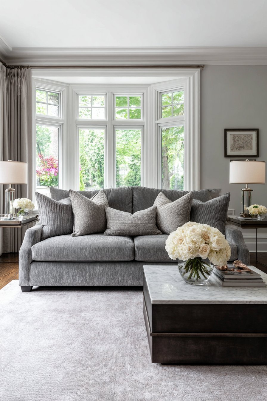 Transitional Symmetrical Mirror Flanking