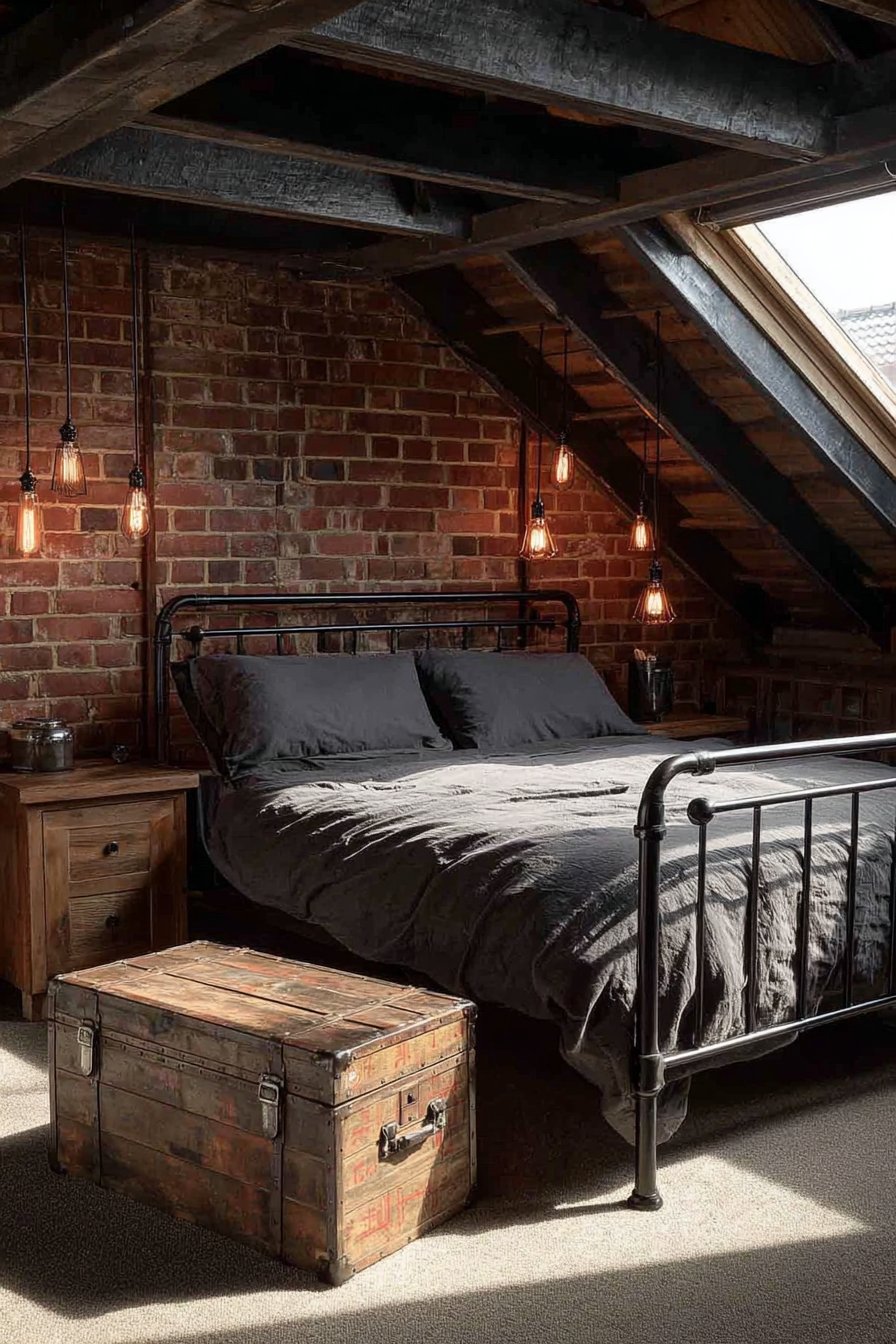 Industrial-Modern Edge with Raw Materials