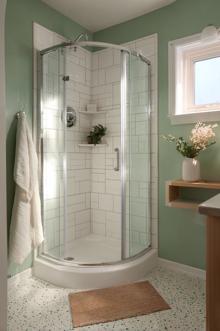 Eucalyptus and Terrazzo Contemporary Fusion