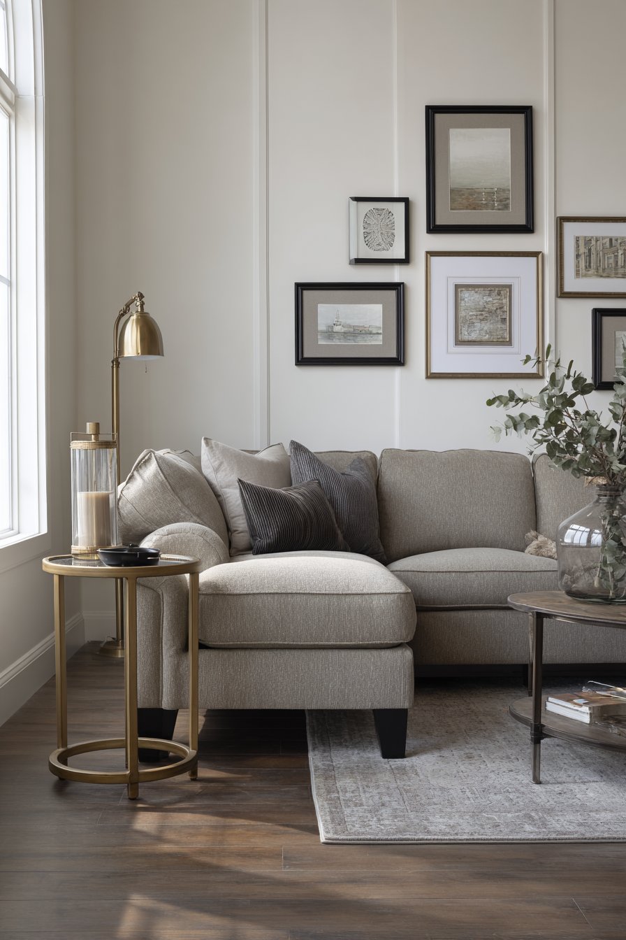 Accent Walls with Architectural Detail