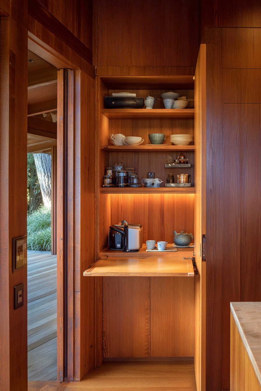 Transitional Hickory Kitchen with Balanced Character