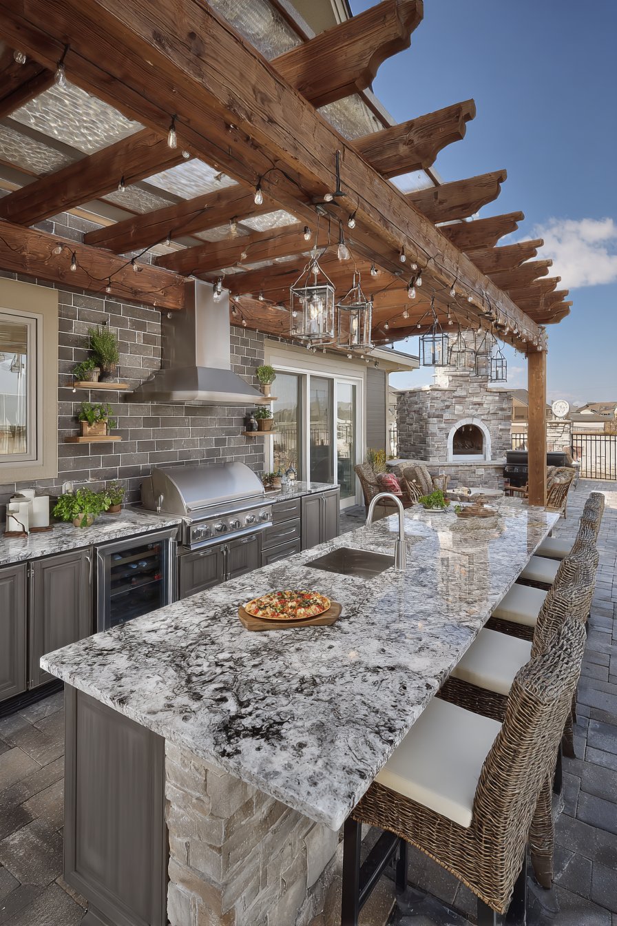 Outdoor kitchen ideas