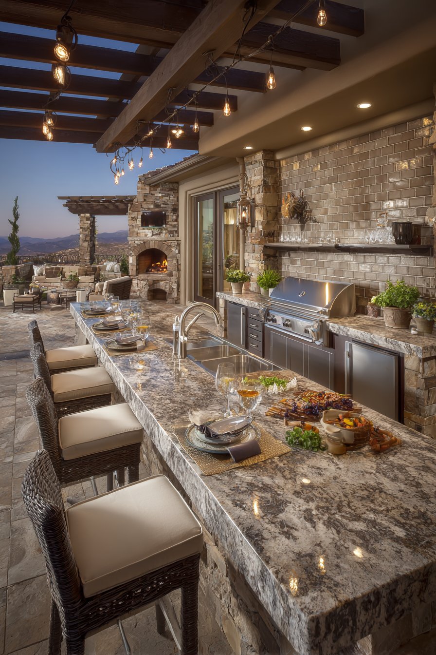 Outdoor kitchen ideas