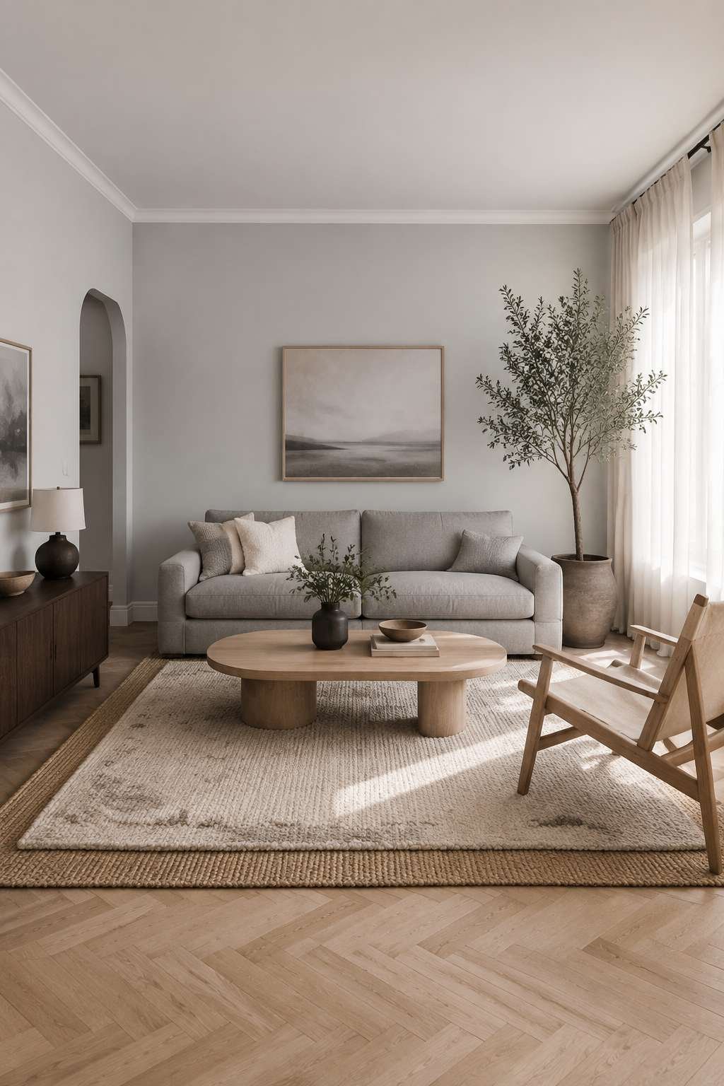 The Cozy Heather Grey Sanctuary: A Textured Haven of Warmth