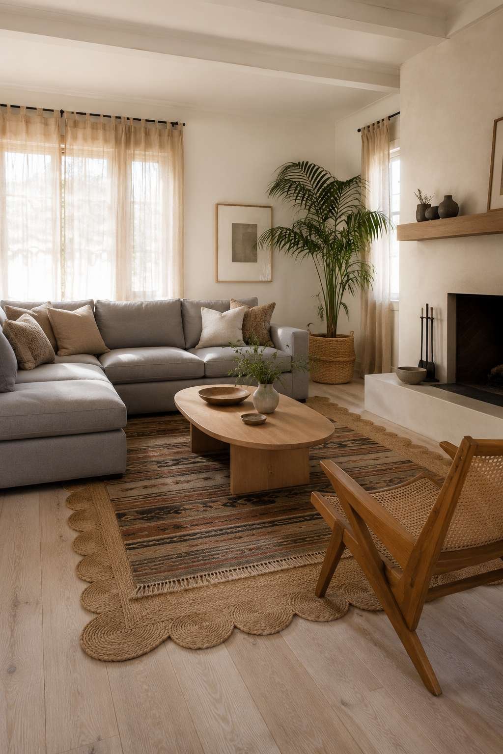 The Cozy Heather Grey Sanctuary: A Textured Haven of Warmth