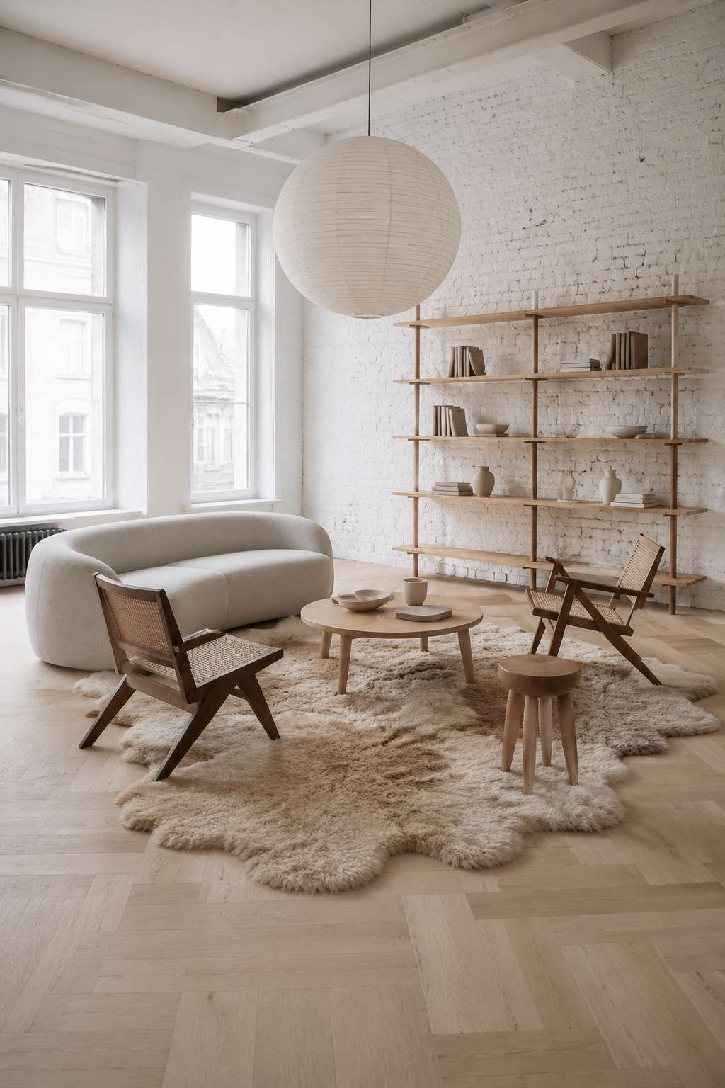 Nordic Calm: The Scandinavian-Influenced Loft