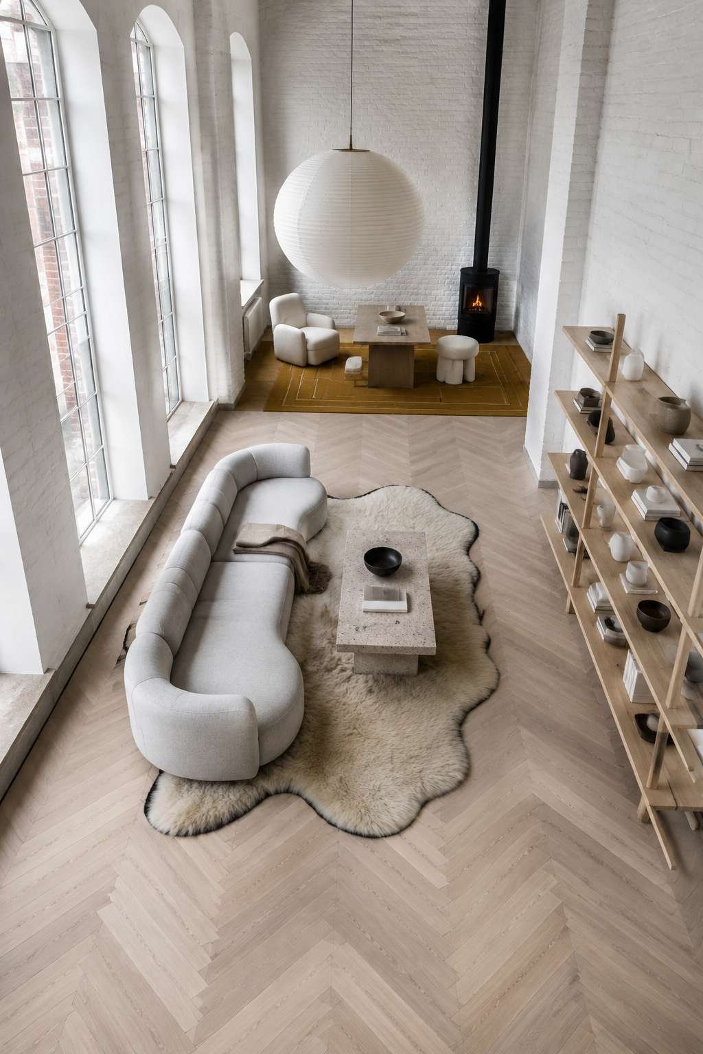 Nordic Calm: The Scandinavian-Influenced Loft