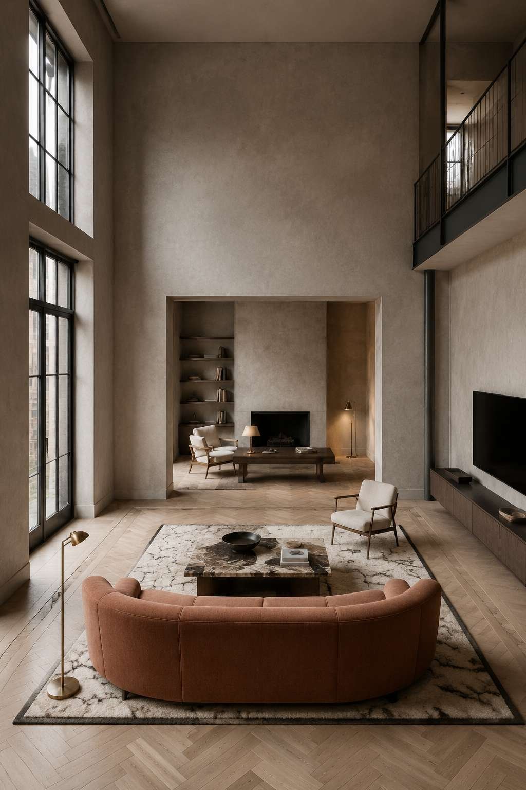Microcement Refinement: The Contemporary Loft