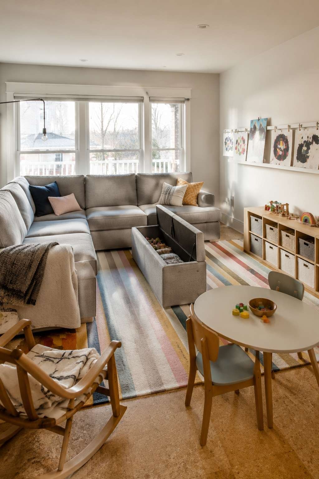 Family-Friendly Function: Performance Fabric and Practical Beauty
