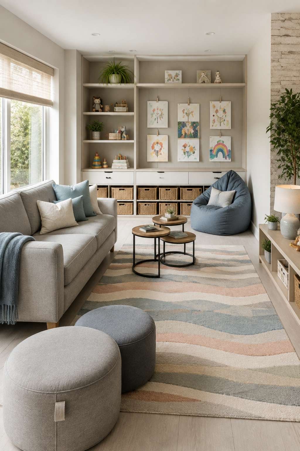 Family-Friendly Function: Performance Fabric and Practical Beauty