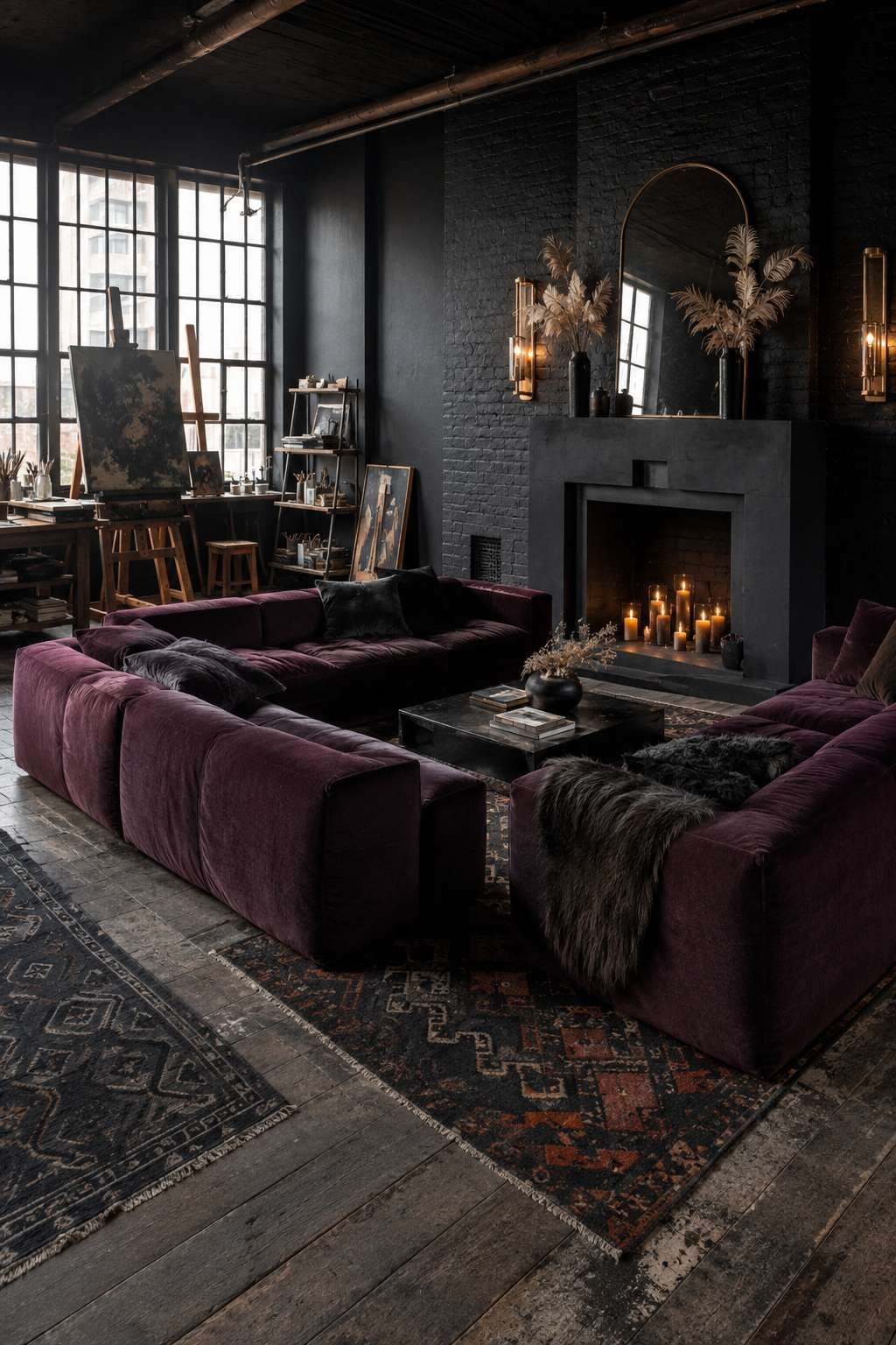 Moody Dark Drama: The Noir Loft