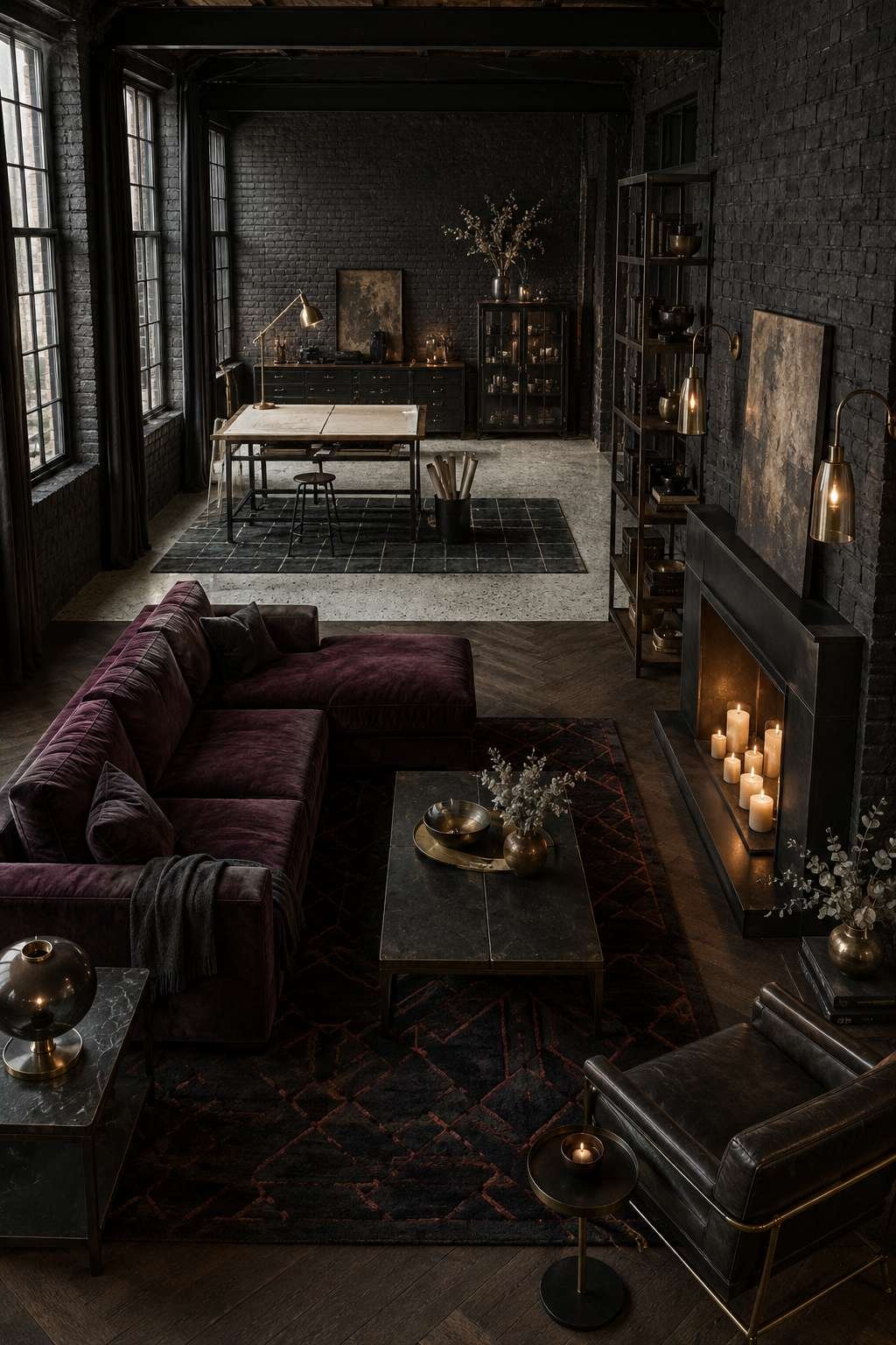 Moody Dark Drama: The Noir Loft