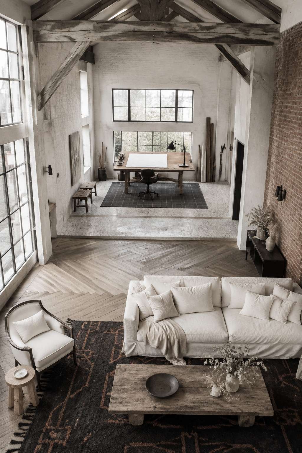 Coastal Industrial: The Weathered Loft