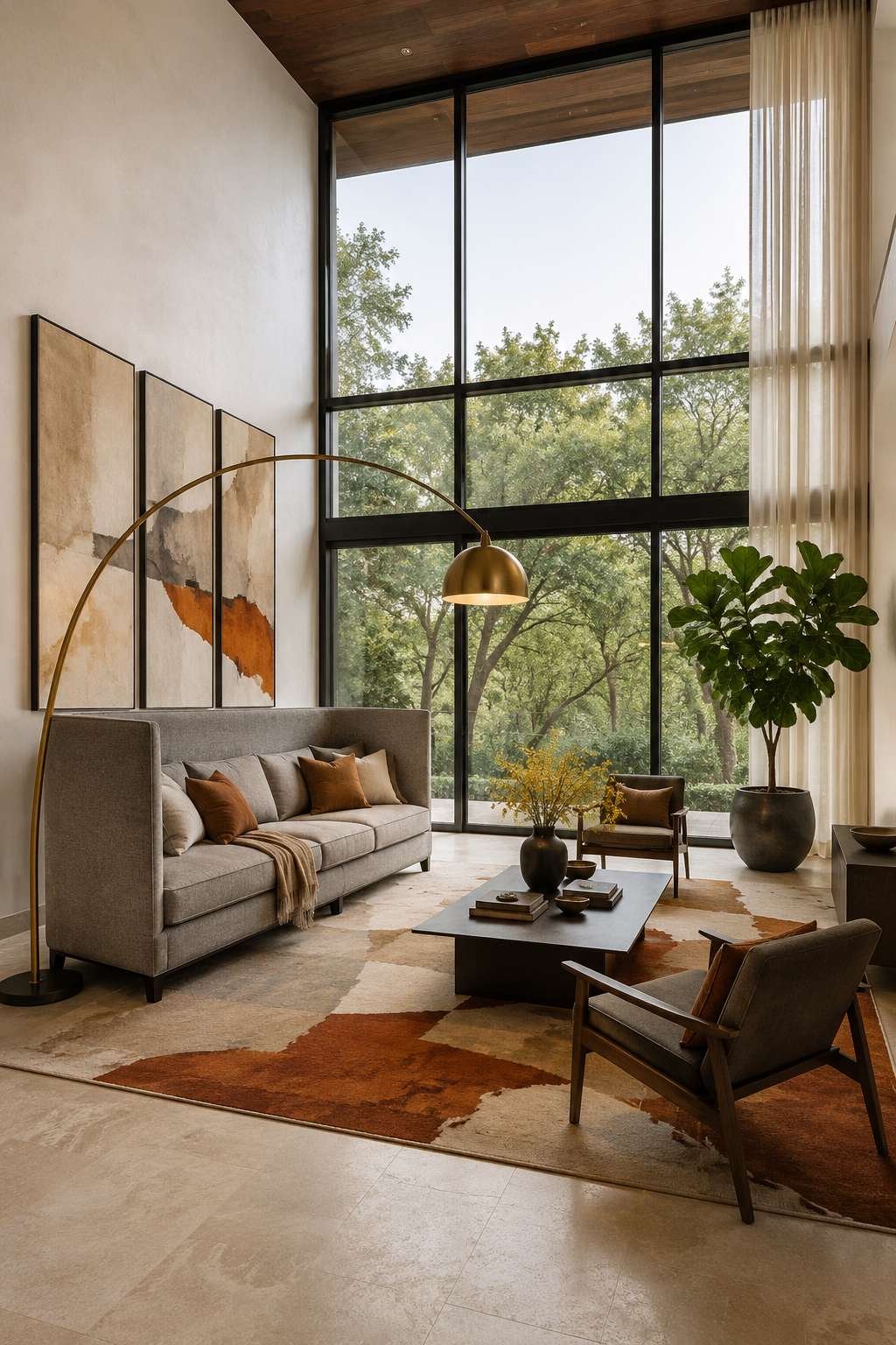 Double-Height Drama: Soaring Ceilings and Vertical Ambition