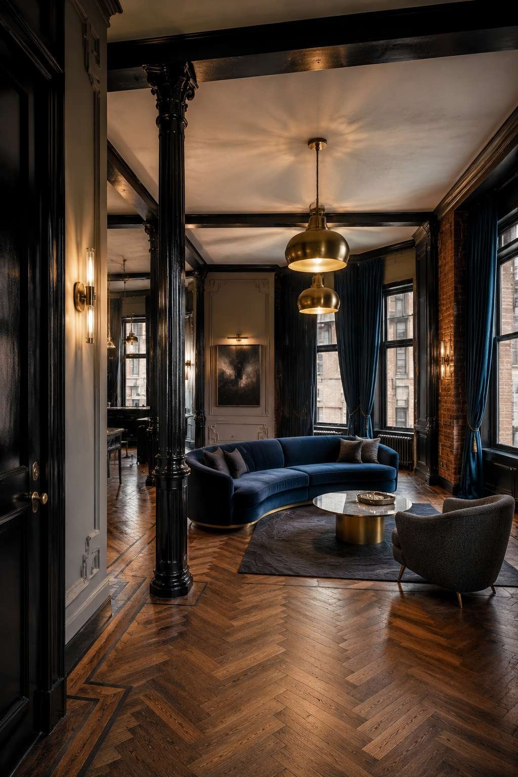 Cast Iron and Silk: The Luxurious Industrial Loft