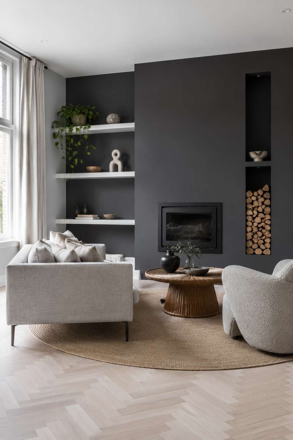 Two-Tone Grey Mastery: Tonal Depth Without Color Complexity