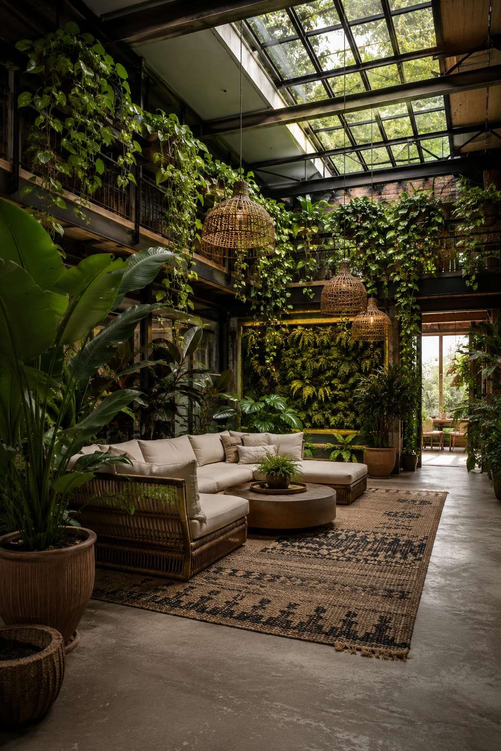 Urban Jungle: The Plant-Filled Loft