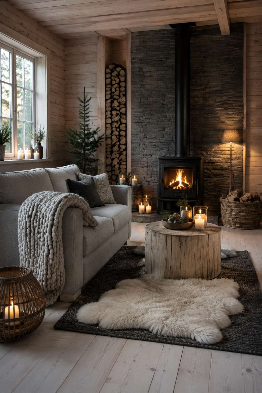 Nordic Hygge: Chunky Knits, Candlelight, and Intimate Cocoons