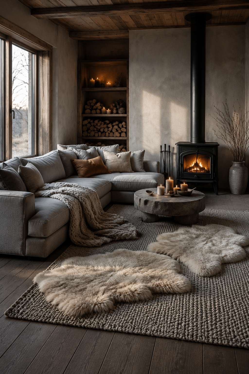 Nordic Hygge: Chunky Knits, Candlelight, and Intimate Cocoons