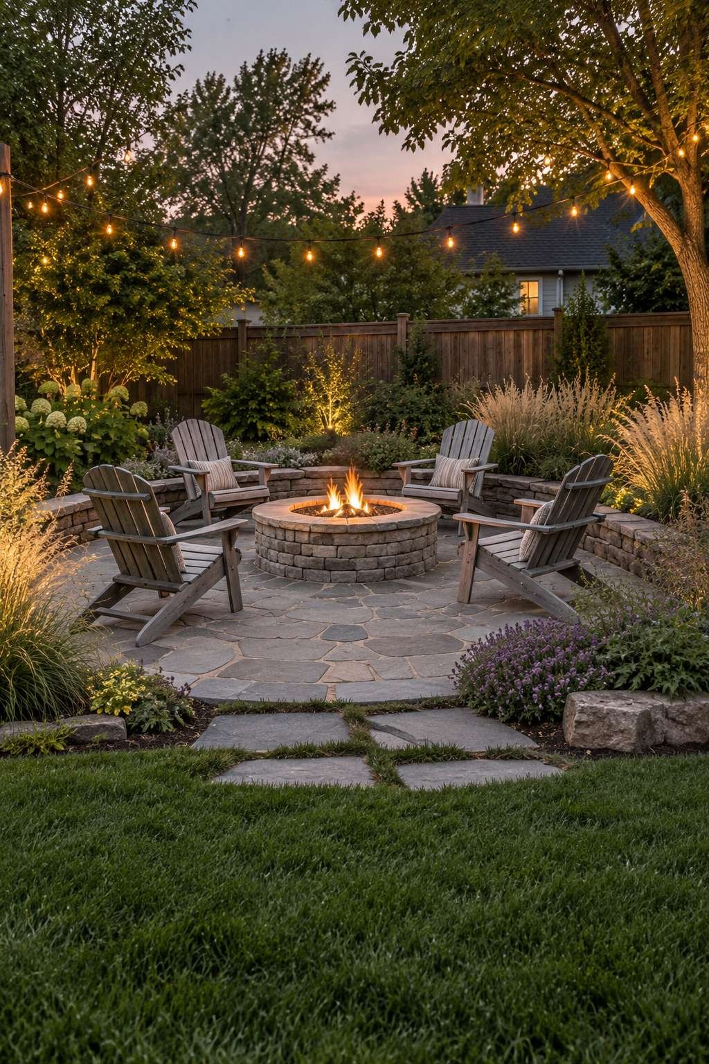 Cozy Fire Pit Gathering Space