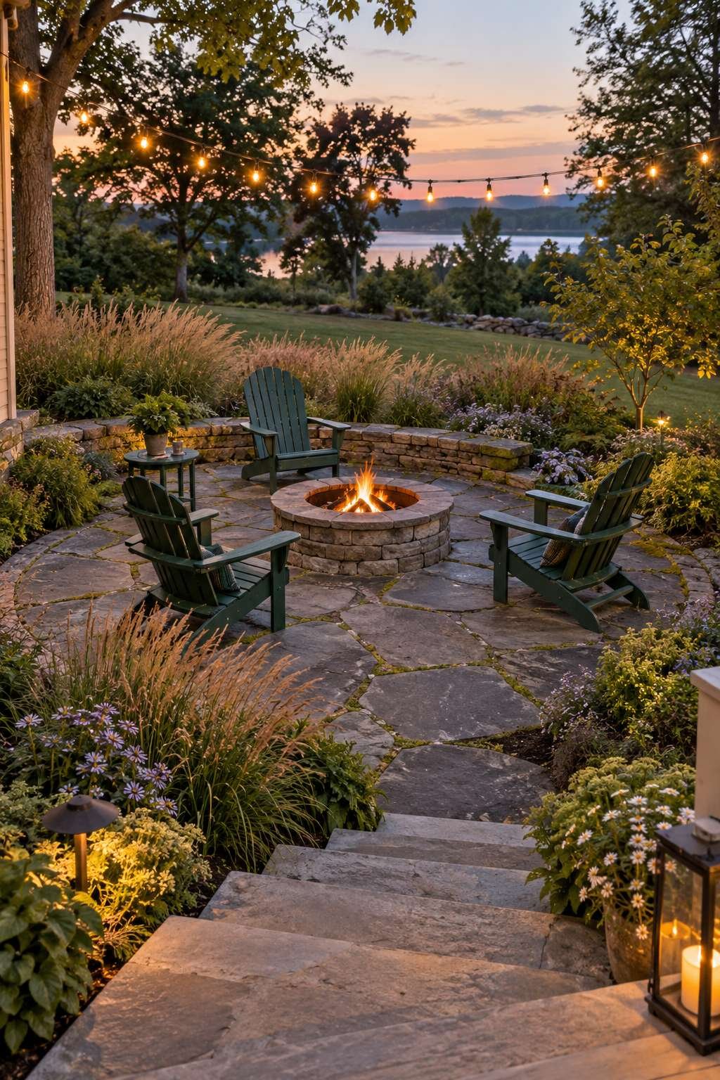 Cozy Fire Pit Gathering Space