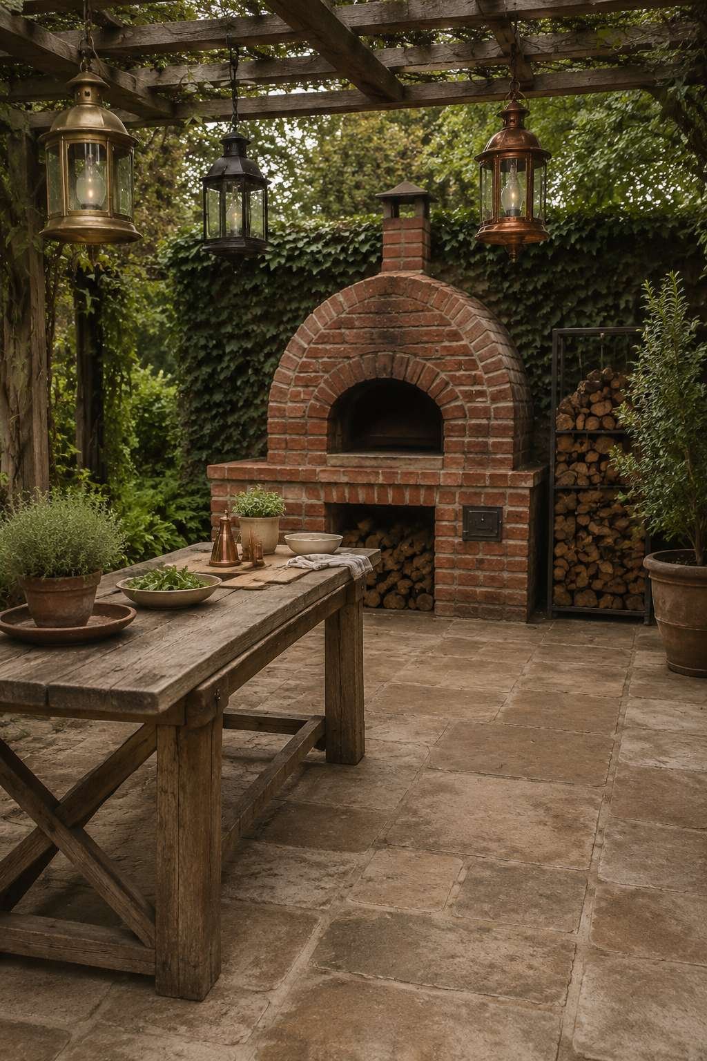 Smart and Compact: The Space-Efficient Suburban Backyard Kitchen