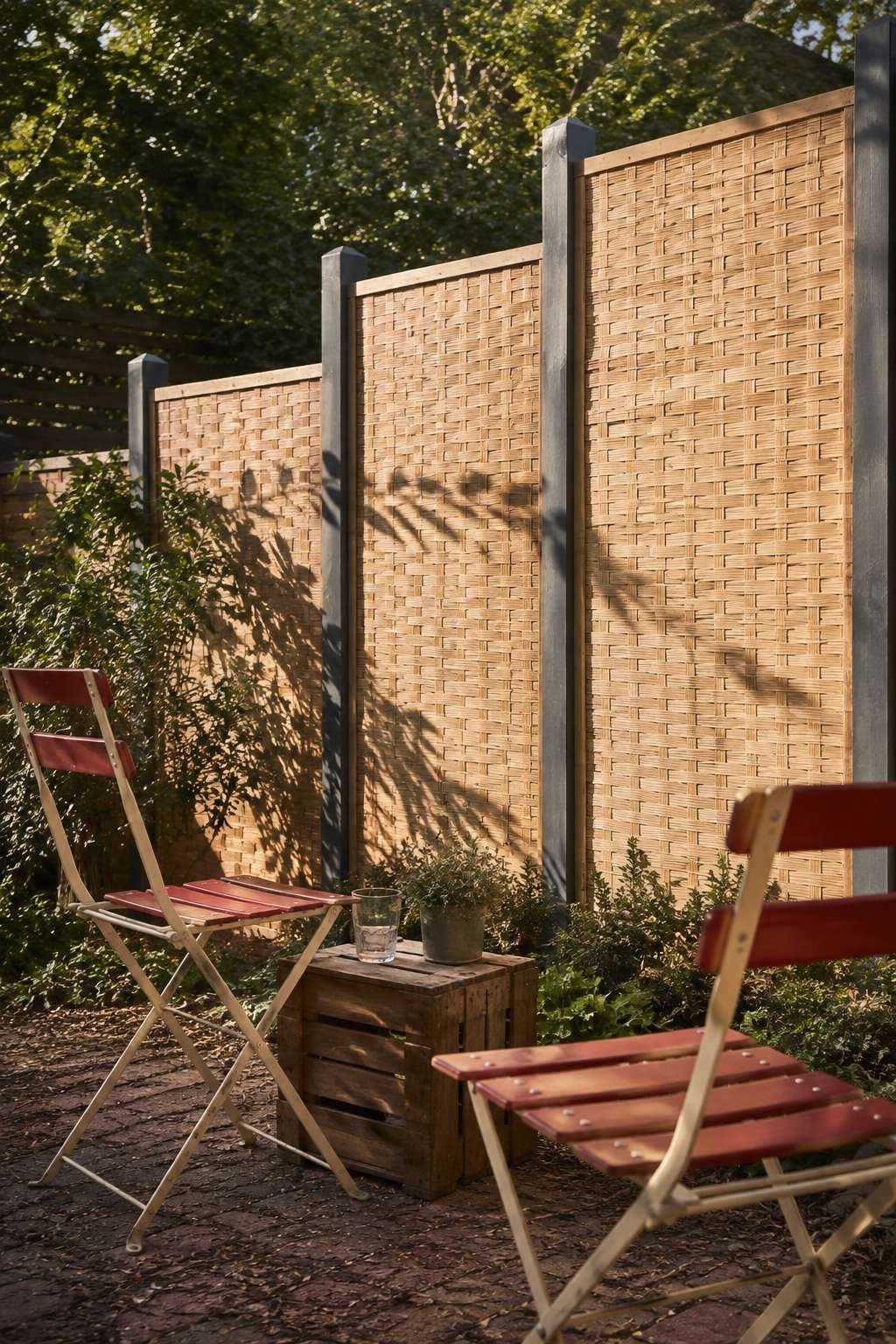 Inexpensive Bamboo Privacy Screen
