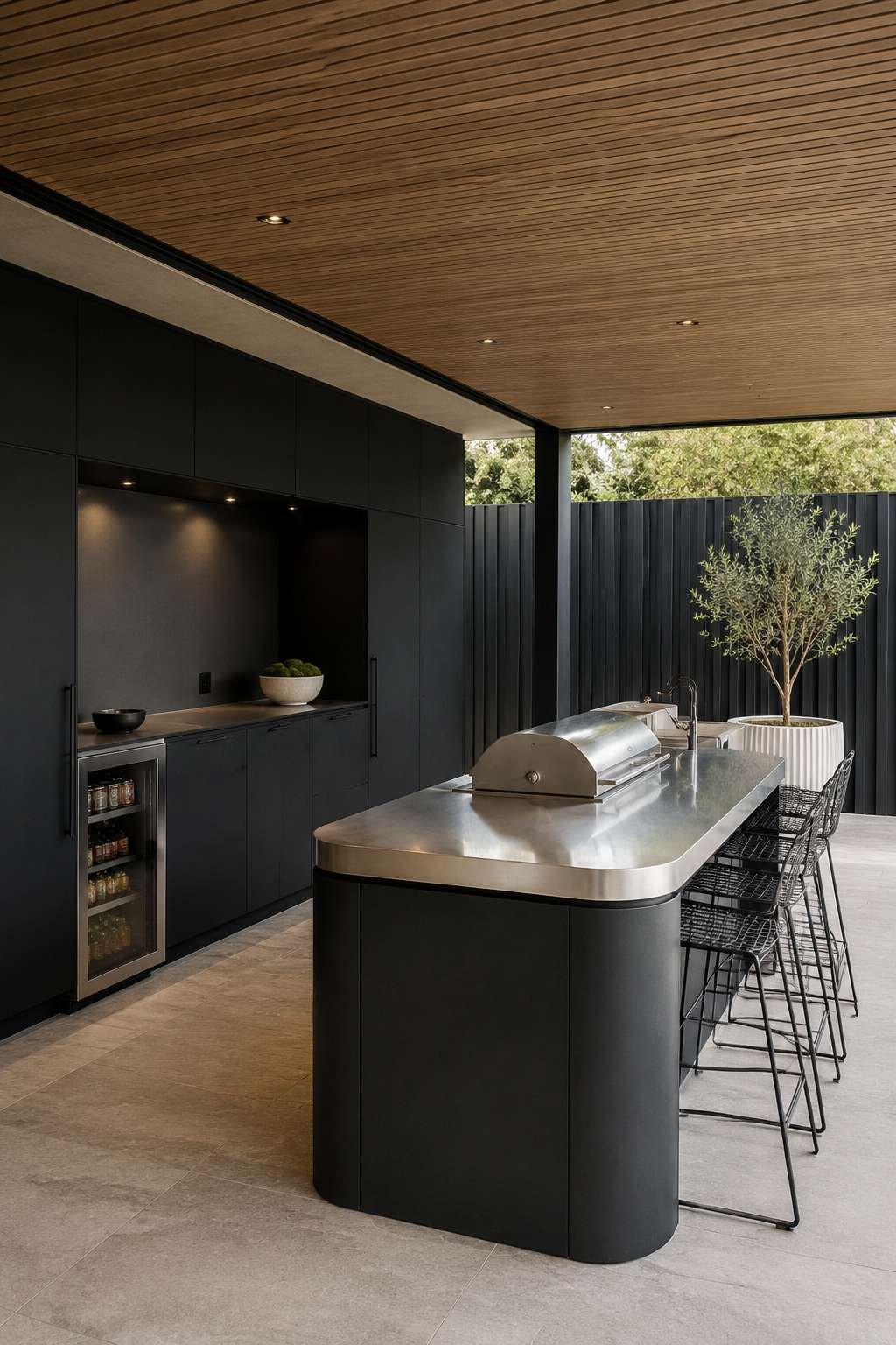 Modern Farmhouse: Shiplap, Black Matte Hardware, and Butcher Block