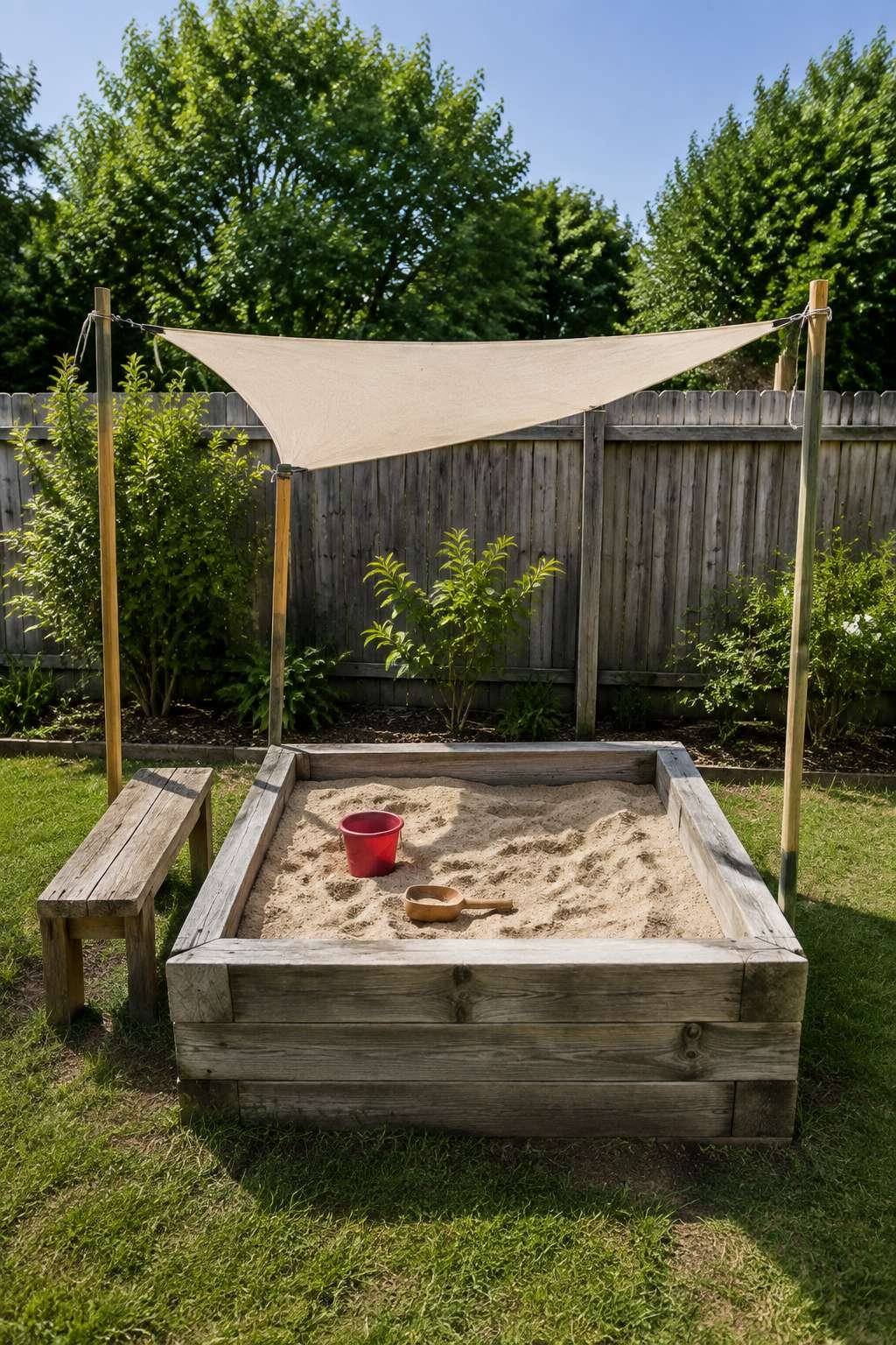 Affordable Kids Play Corner with Sandbox