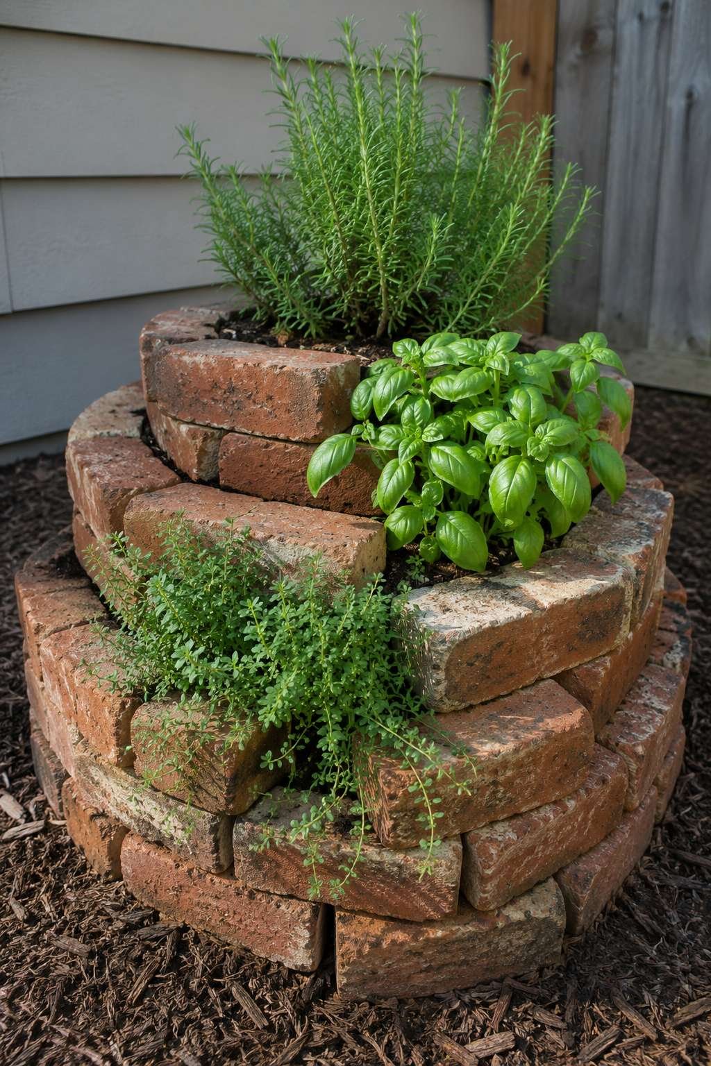 Low-Budget Herb Spiral Garden