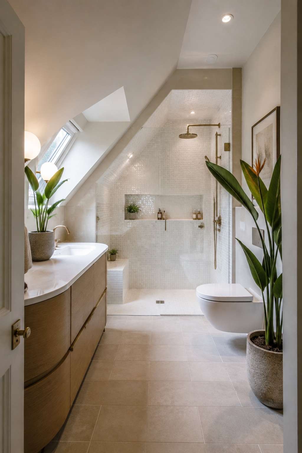 Under the Eaves: A Creative Ensuite in a Period Attic Conversion