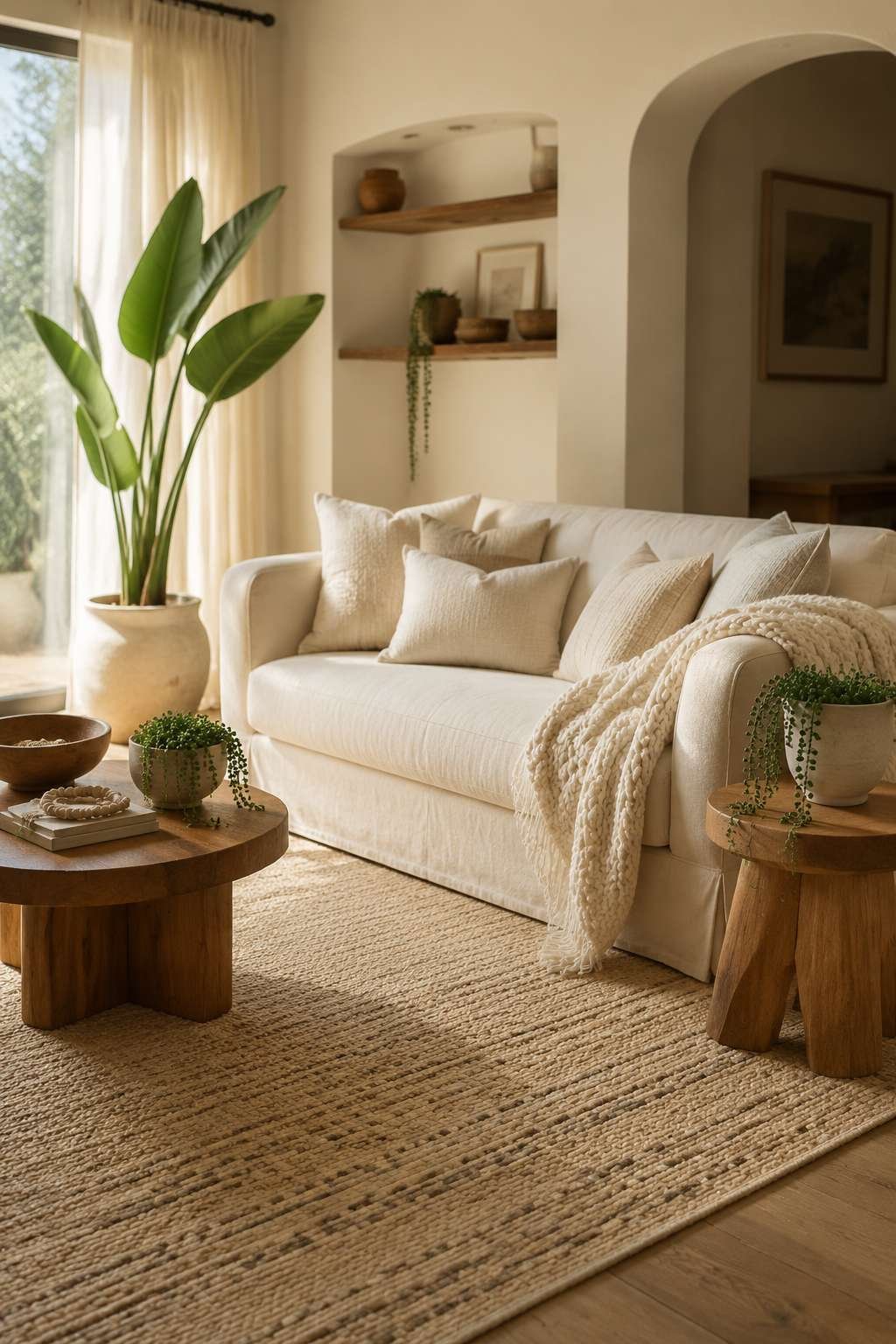 Organic Living: Natural Textures and Botanical Authenticity